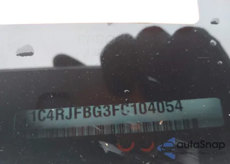 2015 Jeep Grand Cherokee Limited из США, поврежденный, VIN 1C4RJFBG3FC104054